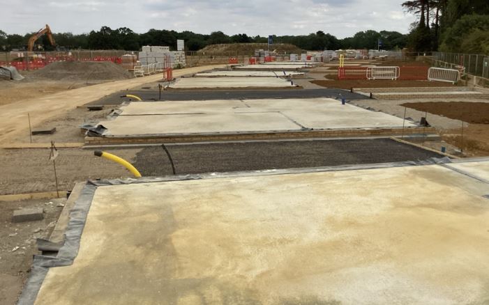 5.0 – Plot Groundworks Stage 1
