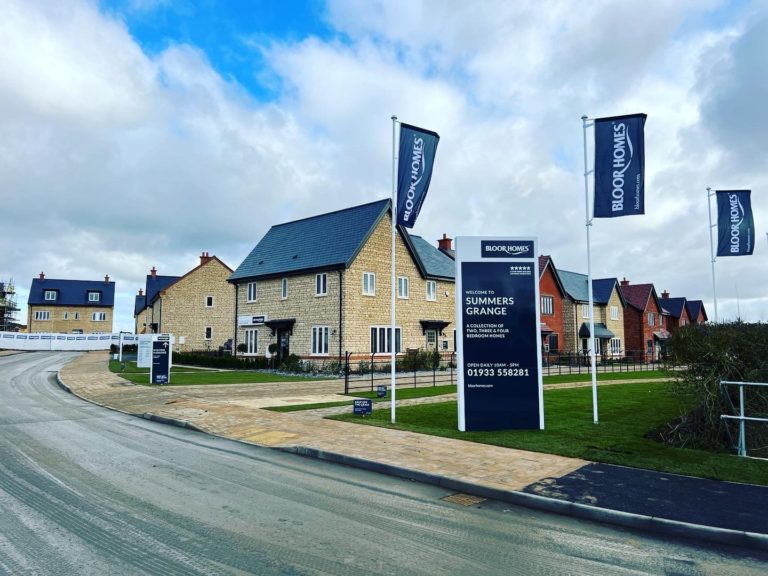 Bloor Homes development in Wollaston MIDA Civil Engineering LTD